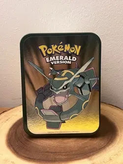Pokemon Emerald Collector's Tin Box with VIP Card and Inserts - Image 2