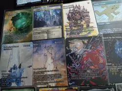 Mtg Magic The Gathering Universe Beyond Final Fantasy Card Lot Kefka Tower - Image 4