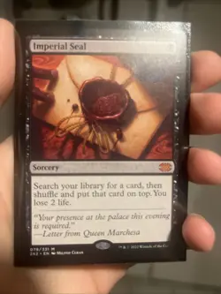 Imperial Seal Double Masters 2022 MTG Magic the Gathering Lightly Played - Image 2