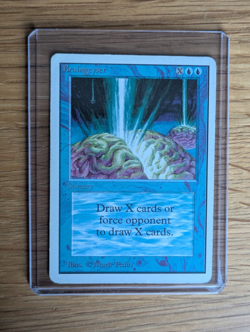 WOTC MTG Vintage Unlimited Edition Braingeyser (MP) CCG Magic the Gathering - Image 1