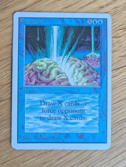 WOTC MTG Vintage Unlimited Edition Braingeyser (MP) CCG Magic the Gathering - Image 2