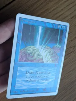 WOTC MTG Vintage Unlimited Edition Braingeyser (MP) CCG Magic the Gathering - Image 4