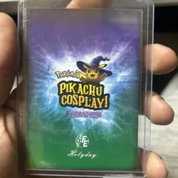 Rambo (Pikachu) #E25 - Gold Holo Box Hit Electric Pikachu Cosplay - Pokemon - Image 3
