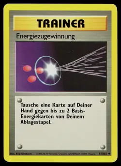 Pokemon Base Set 81/102 Energy Retrieval GERMAN - Image 1