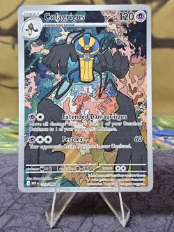 Cofagrigus 123/086 White Flare Illustration Rare Pokemon NM - Image 1