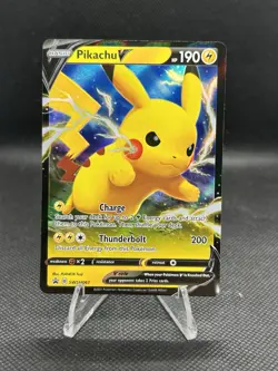 Pokemon Pikachu SWSH061 Sword & Shield Holo Black Star Promo - Image 2