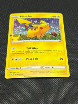 Pokemon TCG Pikachu SWSH039 Black Star Promo - Image 2