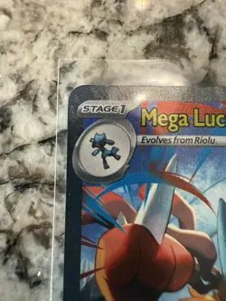 Mega Lucario ex 179/132 - Pokemon TCG Mega Evolution Holo SIR PACK FRESH NM - Image 3