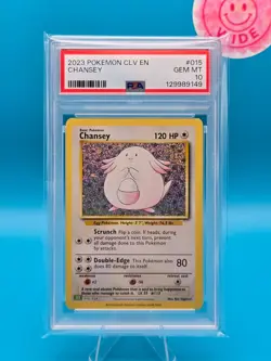 PSA 10 - 2023 POKEMON, CLASSIC VENUSAUR & LUGIA ex DECK 015 CHANSEY - Image 1