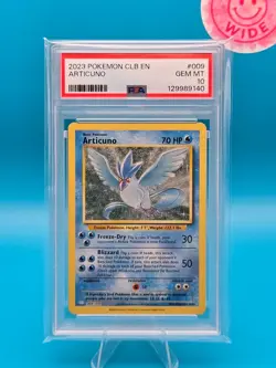 PSA 10 - 2023 POKEMON, CLASSIC BLASTOISE & SUICUNE ex DECK 009 ARTICUNO - Image 1