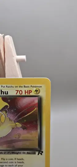 Pokemon TCG Dark Raichu Holo 83/82 Team Rocket First 1st Edition NM - Image 3