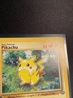 Pokemon TCG - Pikachu #60/64 1st Edition Jungle WOTC - MP - Image 3