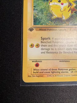 Pokemon TCG - Pikachu #60/64 1st Edition Jungle WOTC - MP - Image 4