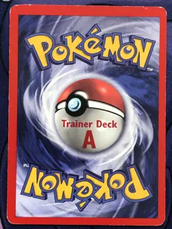 Fighting Energy TRAINER DECK A Brock's Deck Exclusive WOTC Base Set Pokemon LPMP - Image 1