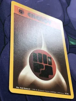Fighting Energy TRAINER DECK A Brock's Deck Exclusive WOTC Base Set Pokemon LPMP - Image 3