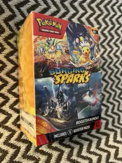 Pokemon TCG Scarlet & Violet Surging Sparks Booster Bundle | Brand New & Sealed - Image 2