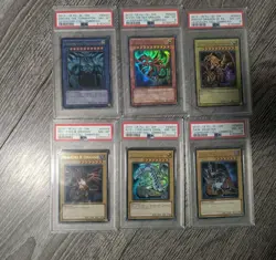 PSA 8 Set 2013-2018 Gameboard Legendary Collection 1 LC01 Full Set Yugioh X 6 - Image 1
