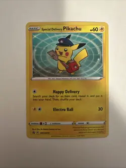 Special Delivery Pikachu SWSH074 SWSH: Sword & Shield Promo Cards Holo - Image 1