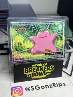 Ditto #132 - Box Hit Pattern Holo - Flash Edition Safari 2025 - Pokemon Card - Image 2
