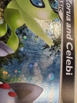 Zorua and Celebi JUMBO Oversized Promo Pokemon Card With Black White Tour Guide - Image 2