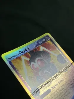 TWO Reverse Holo DAMAGED Cards Team Magma's Claydol 8/95 AND 33/95 Pokemon TCG - Image 4