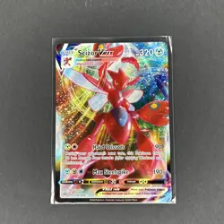Pokemon TCG SWSH Darkness Ablaze Scizor VMAX Ultra Rare Card #119/189 - Image 1