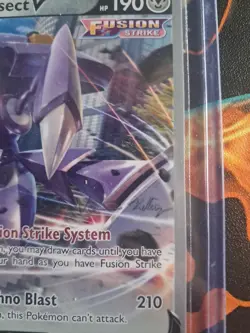 Pokemon Card - Genesect V - World Championship 2023 - Vance Kelley - Non Holo - Image 2