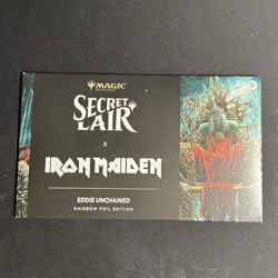 MTG Iron Maiden: Eddie Unchained [Secret Lair] ✨FOIL✨ Sealed Pack - IN HAND - Image 1