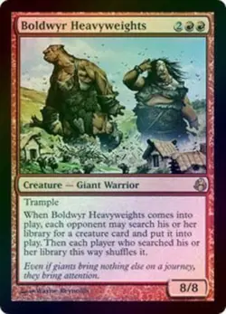 MtG Boldwyr Heavyweights 85/150 Morningtide Rare Foil - Image 1