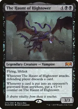 The Haunt of Hightower | FOIL | MTG Ravnica Allegiance Buy-a-Box #273 | M/NM - Image 1
