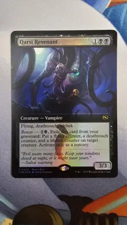 Qarsi Revenant (Extended Art) Buy-A-Box Promos Foil - Image 1