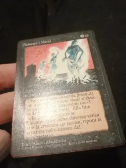 MTG Animare i Morti FBB Foreign Black Bordered Non Comune Ita - Image 2