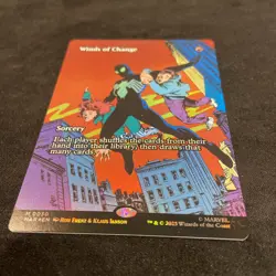 Magic The Gathering: Spider-Man Winds of Change Full Art (Borderless) Foil #0030 - Image 5