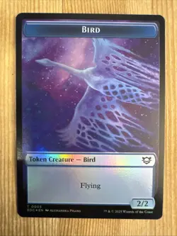 1x Pest/Bird Token Edge Of Eternities Foil Near Mint - Image 2