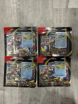 Pokemon TCG - Mega Evolution Triple Blister Pack - x4 (Brand New/Sealed) - Image 1
