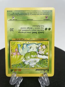 Pokemon TCG Bulbasaur Base Set 44/102 Regular Unlimited Common NM - Image 3