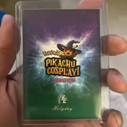 Sonic 3 (Pikachu) #E32 - Gold Holo Box Hit Electric Pikachu Cosplay - Pokemon - Image 2