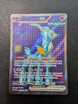 Iron Crown ex - 191/162 Temporal Forces (Pokemon) Full Art Ultra Rare - Image 1
