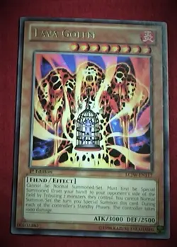 Yu-Gi-Oh LCJW-DE117, Lava-Golem "near mint", 1. Auflage - Image 1