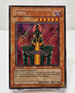 GERMAN Jinzo PSV-G000 PSV-000 Secret Rare 1st Edition Yugioh 7937 - Image 1