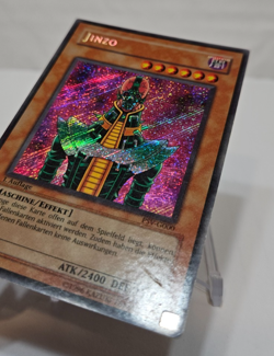 GERMAN Jinzo PSV-G000 PSV-000 Secret Rare 1st Edition Yugioh 7937 - Image 2