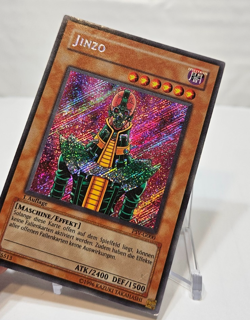 GERMAN Jinzo PSV-G000 PSV-000 Secret Rare 1st Edition Yugioh 7937 - Image 4