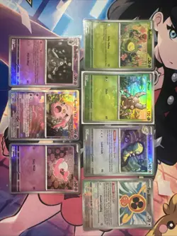 Lot of 7 Prismatic Evolutions Masterball Pattern Pokemon Cards All NM - Image 1