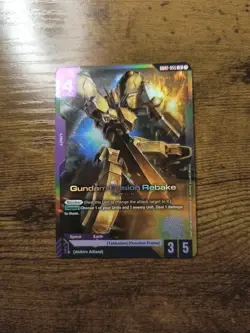 Gundam Gusion Rebake LR - GD02-055 - Dual Impact Gundam TCG Card Game - Image 1