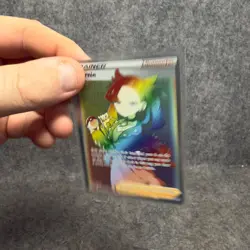 Marnie Sword & Shield Base Full Art Rainbow Rare 208/202 Trainer Pokemon Card - Image 3