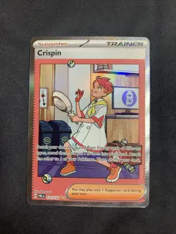 Pokemon TCG Crispin Trainer Prismatic Evolutions Card 171/131 - Image 1