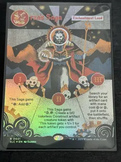 Foil In Hand MtG URZA'S SAGA Secret Lair Encyclopedia Single Card Magic - Image 1