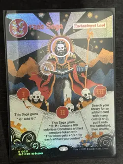 Foil In Hand MtG URZA'S SAGA Secret Lair Encyclopedia Single Card Magic - Image 2