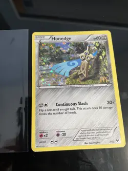 Pokemon HONEDGE 7/12 - HOLO 2014 McDonalds PROMO MP pokemon Card - Image 1