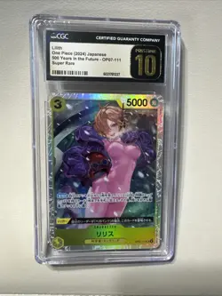 NM Lilith OP07-111 SR 500 Years in the Future Foil One Piece Card Game Jap BF - Image 1